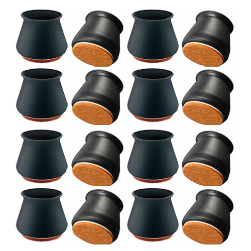 Kit com 16 Peças de Protetor de Pés de Cadeira e Mesa em Silicone  |  OFERTA LIMITADA 🔥